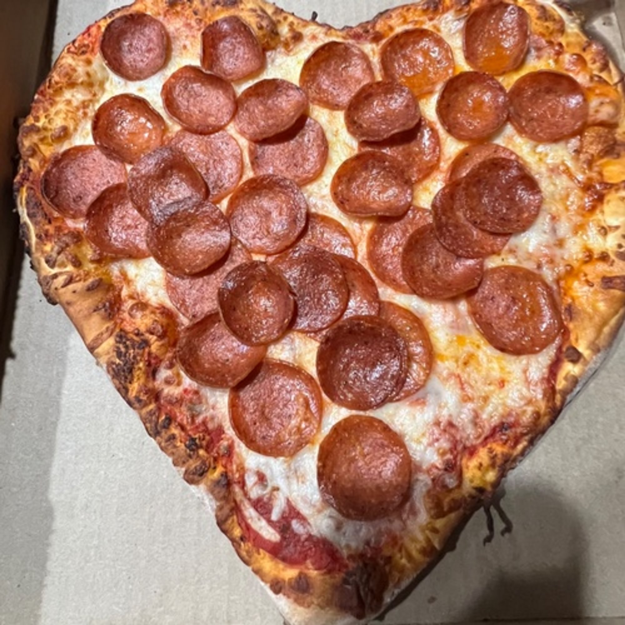 Valentine's Day pizza (Heart shaped Pizza)