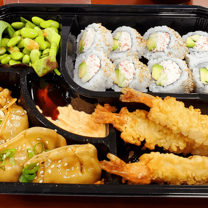 Delish Koraku Shrimp Bento