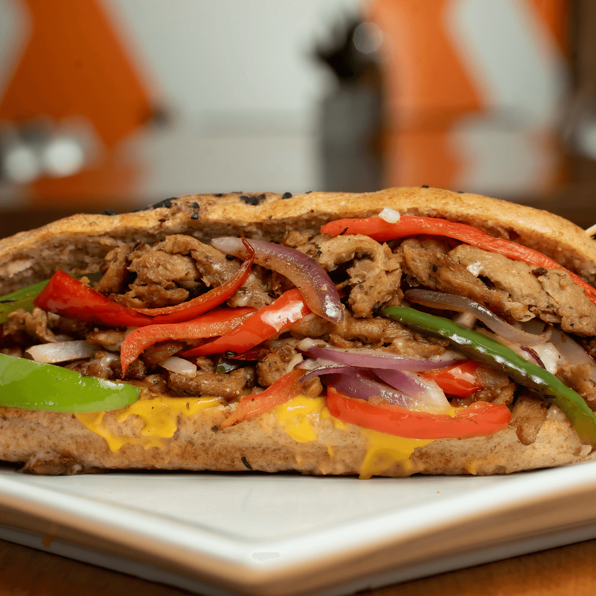 Gluten Free Philly Cheesesteak (12")