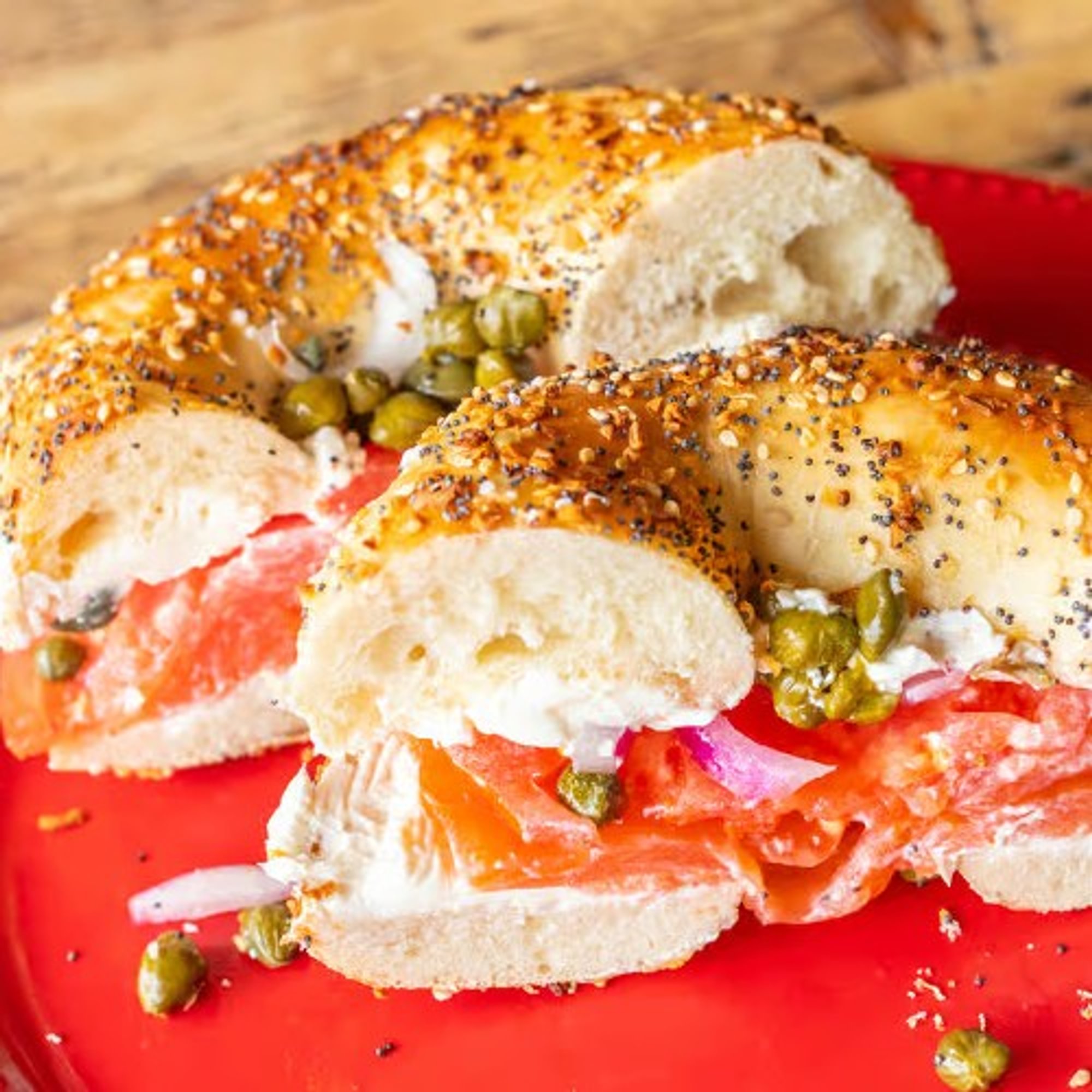 Bagel with Lox Spread (Mini)