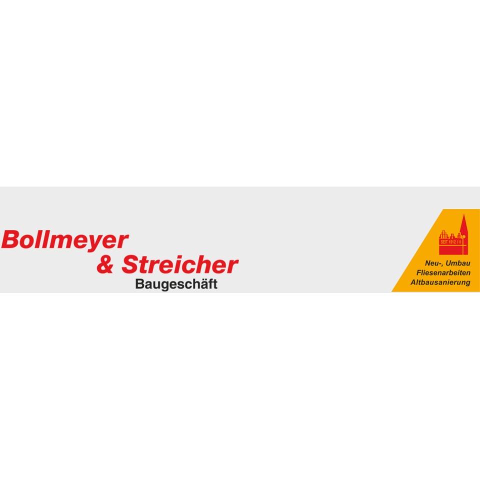 Logo von Bollmeyer & Streicher Baugeschäft GmbH