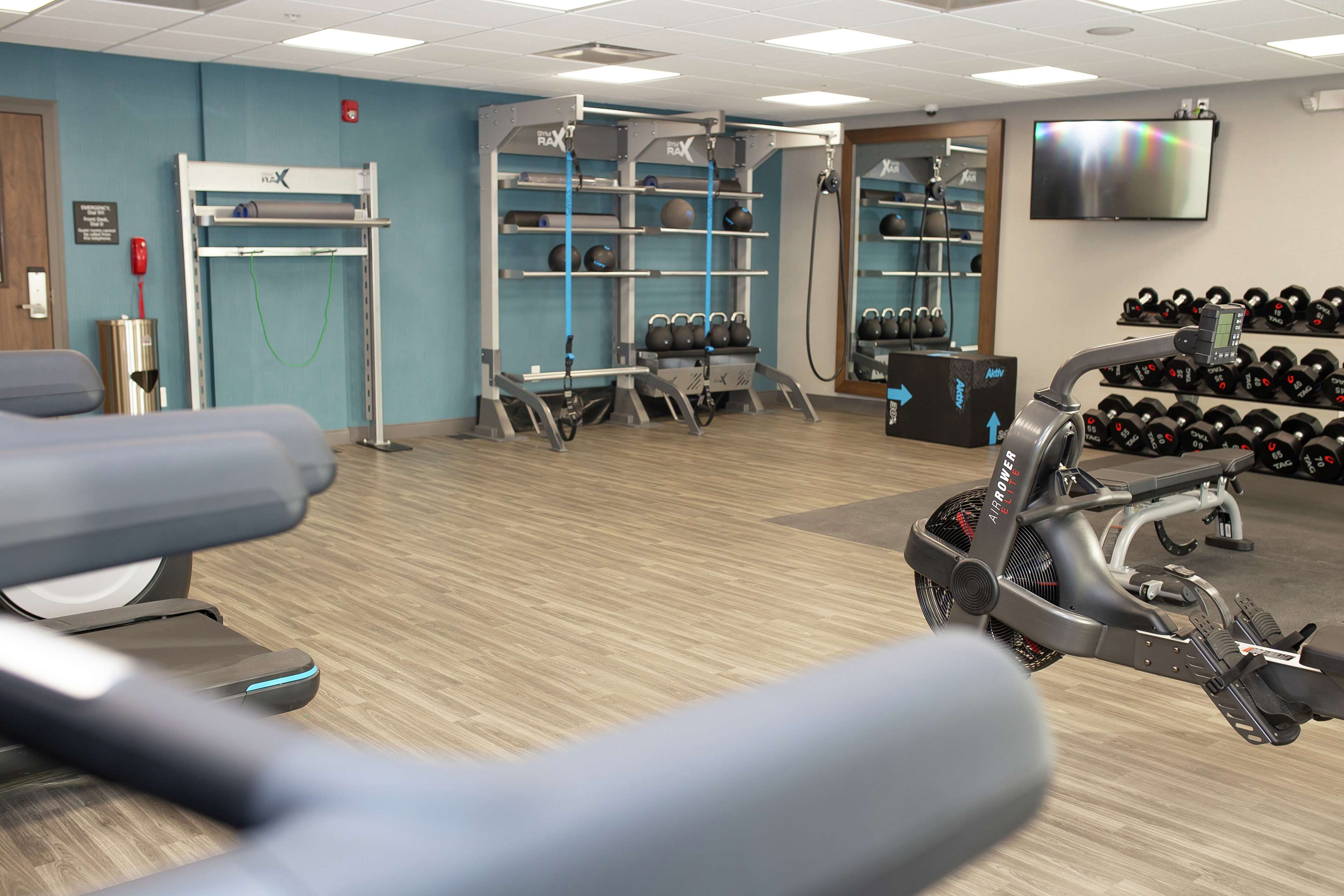 Health club  fitness center  gym