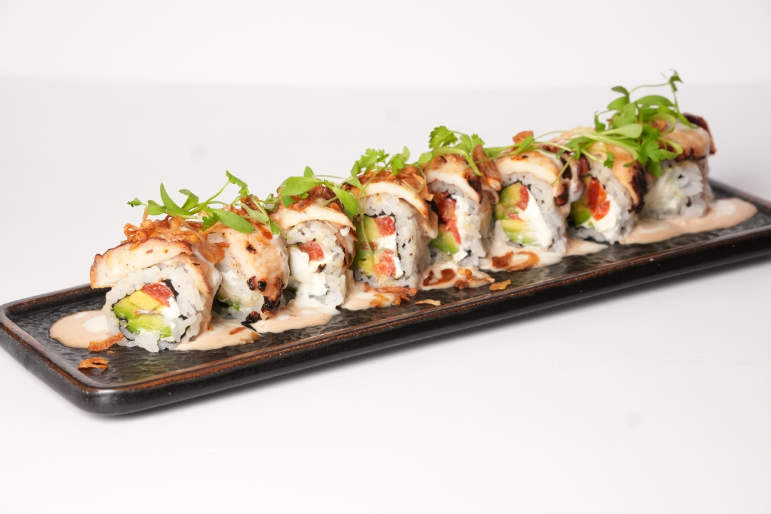Pulpo al Olivo Roll