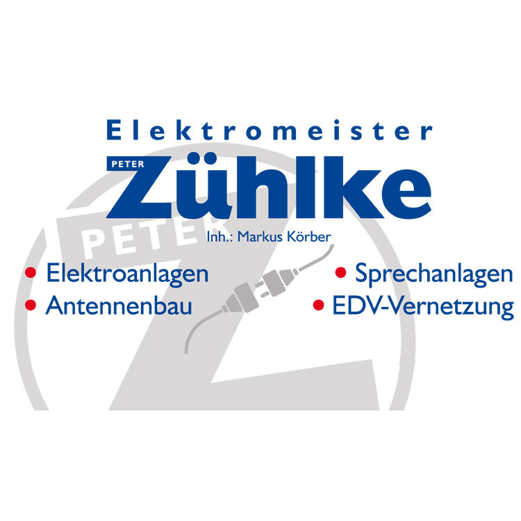 Logo von Peter Zühlke Elektromeister GmbH Inh. Markus Körber