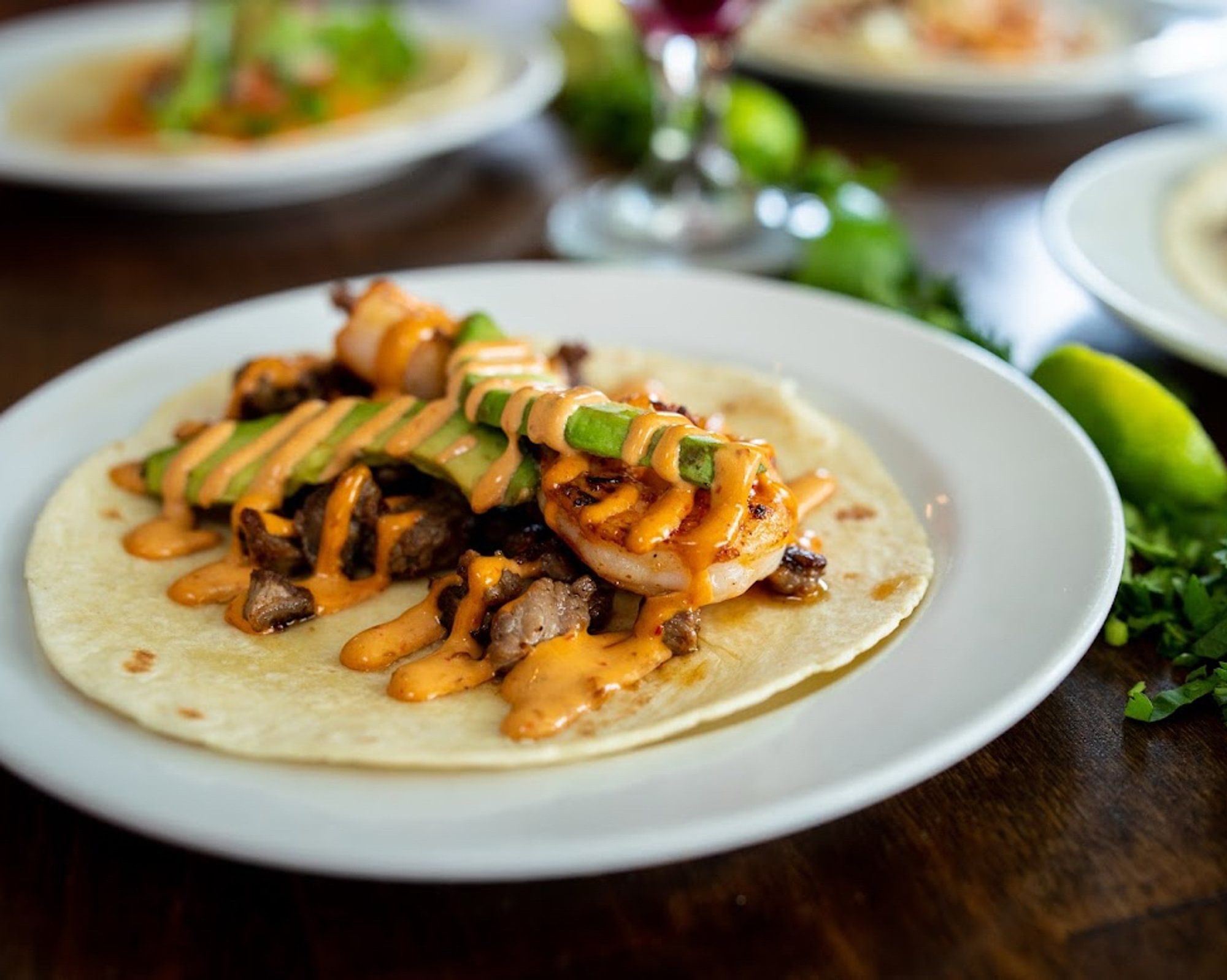 Mar Y Tierra Taco