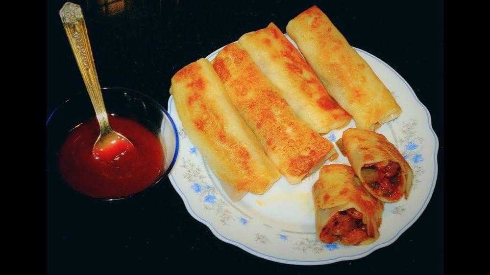 Chilli Chicken Roll