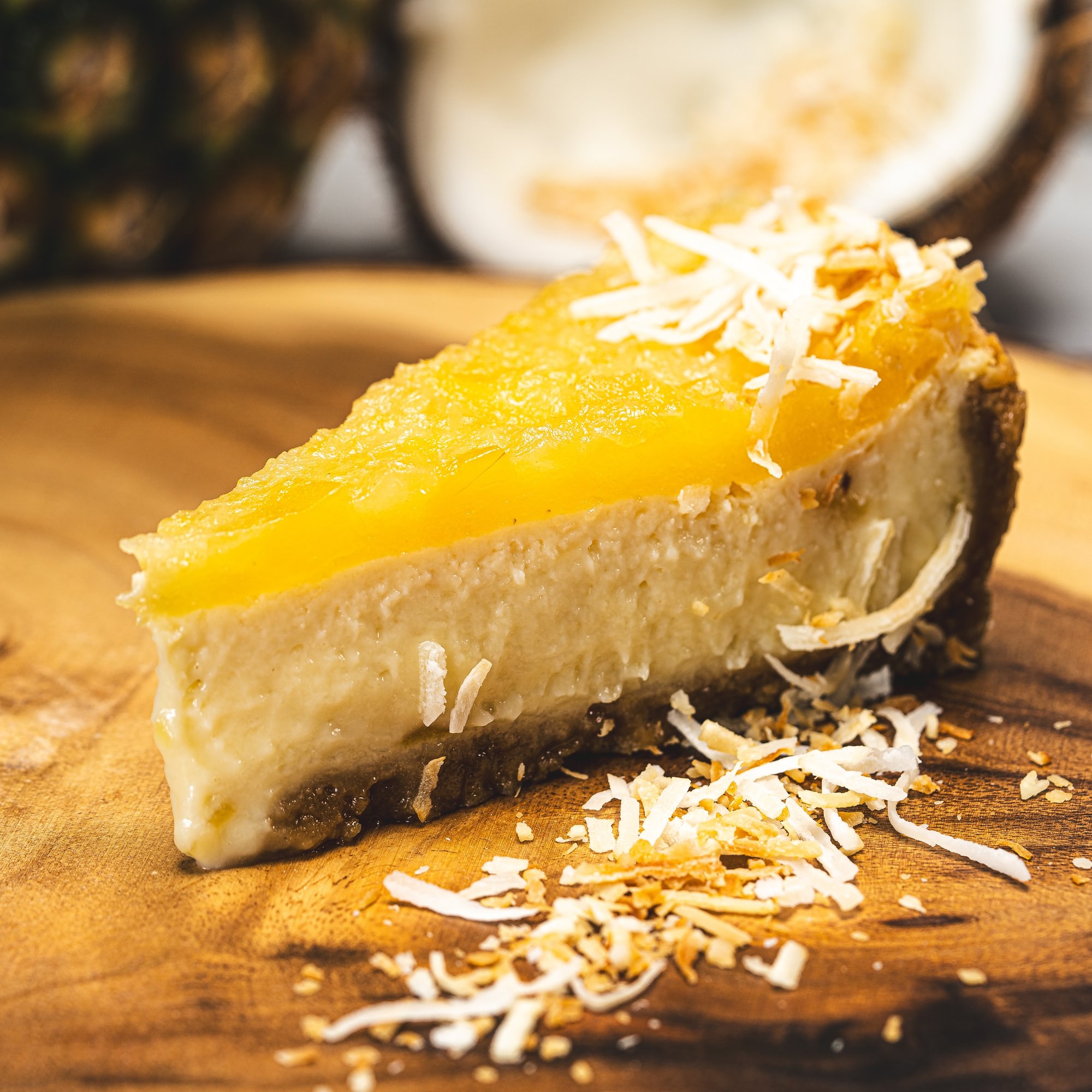 Piña Colada Cheesecake