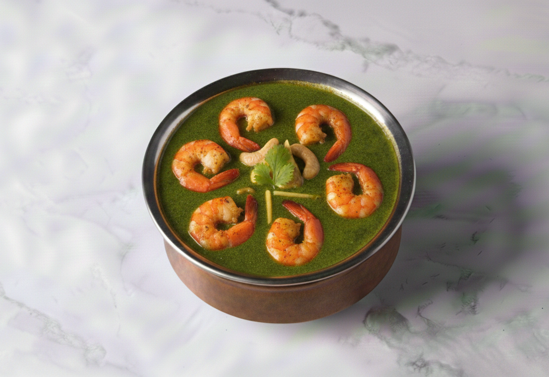 SHRIMP SAAG