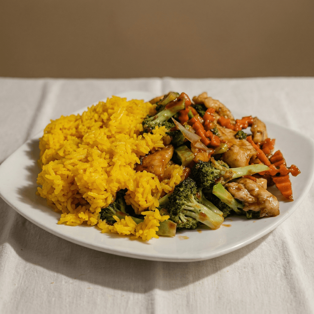 Broccoli with Beef, Chicken, Shrimp