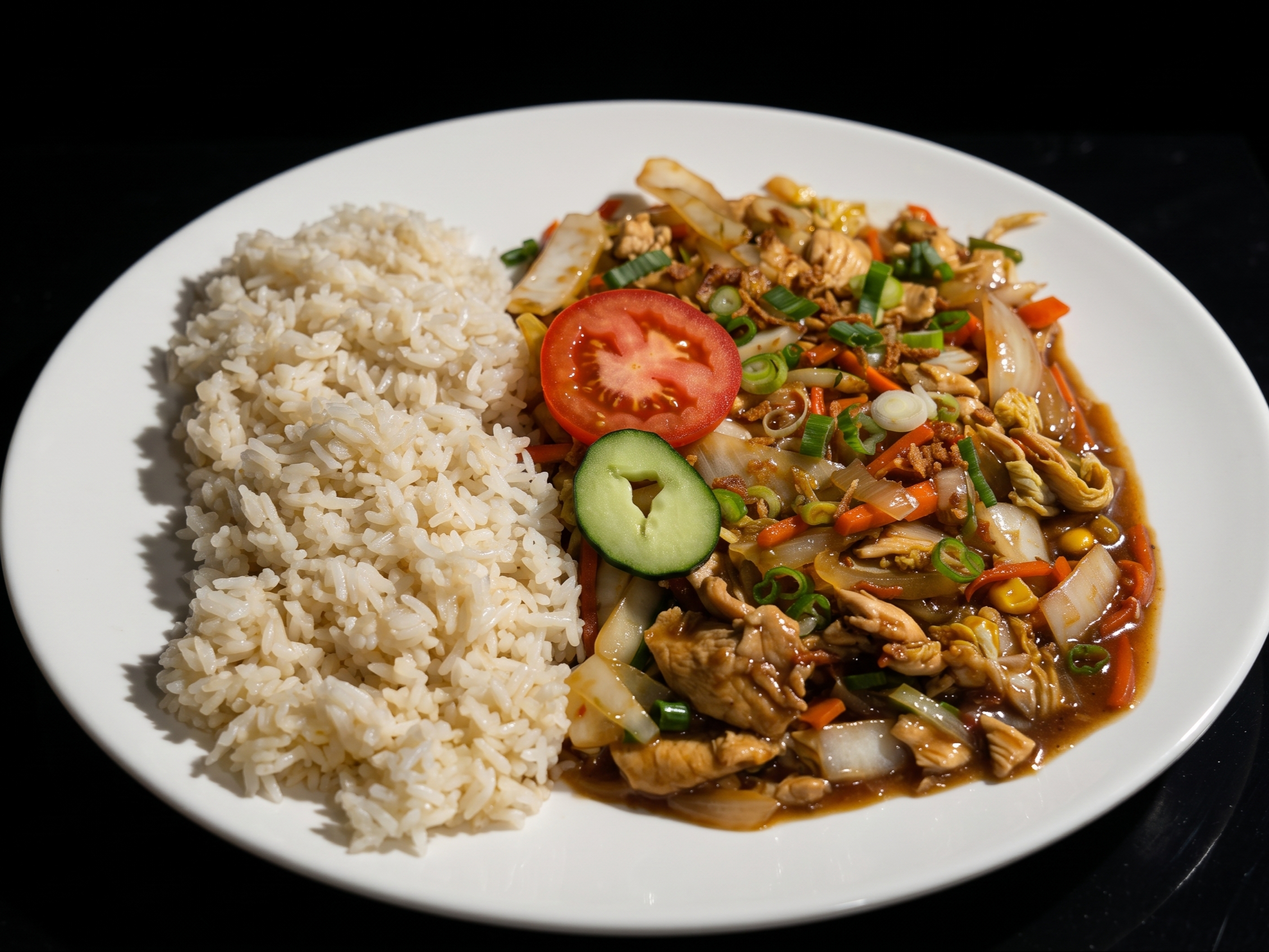 Stir Fry with Rice (LS)