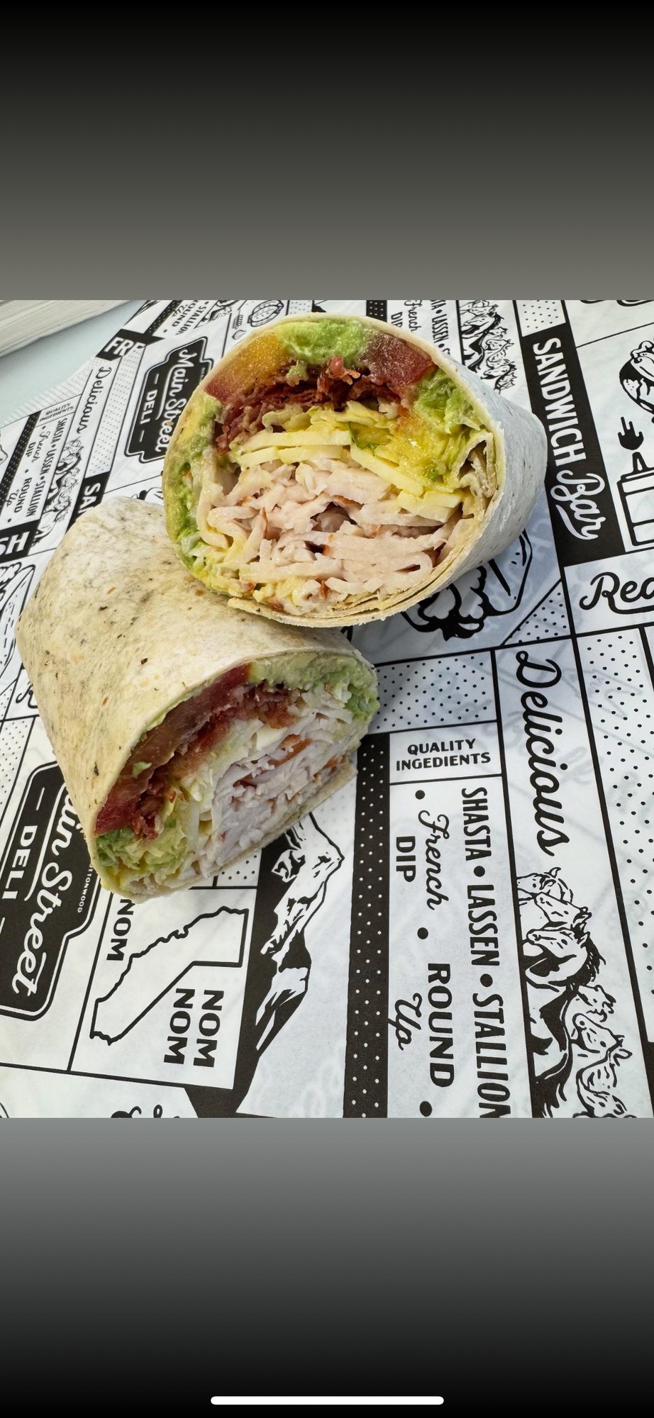 “Specialty Sandwich” Wrap