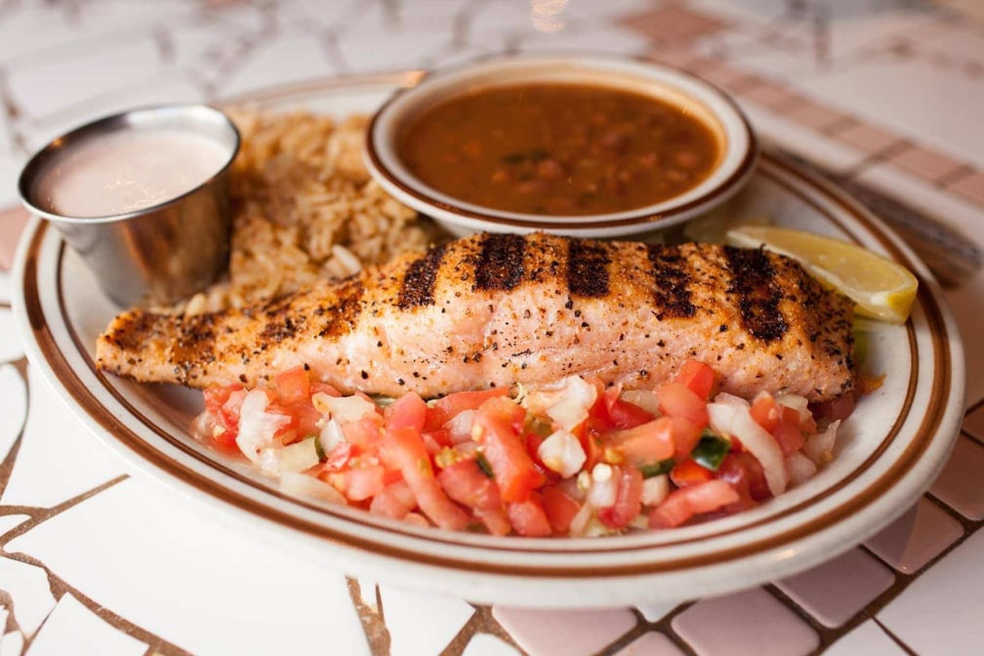 Grilled Salmon