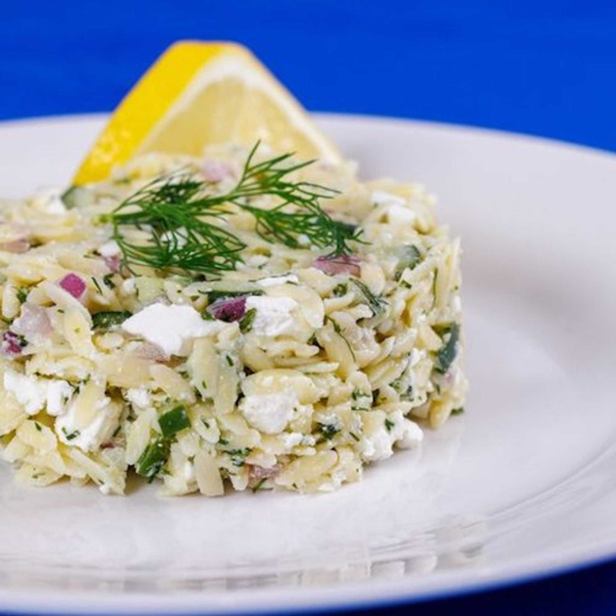 Orzo salad