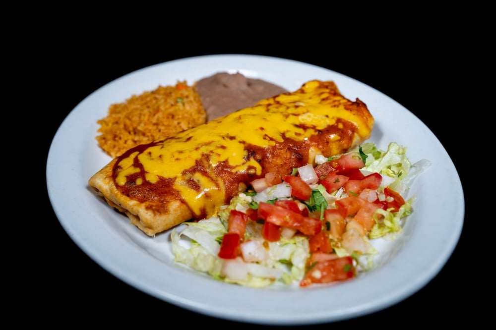 Lunch La Playa Chimichanga