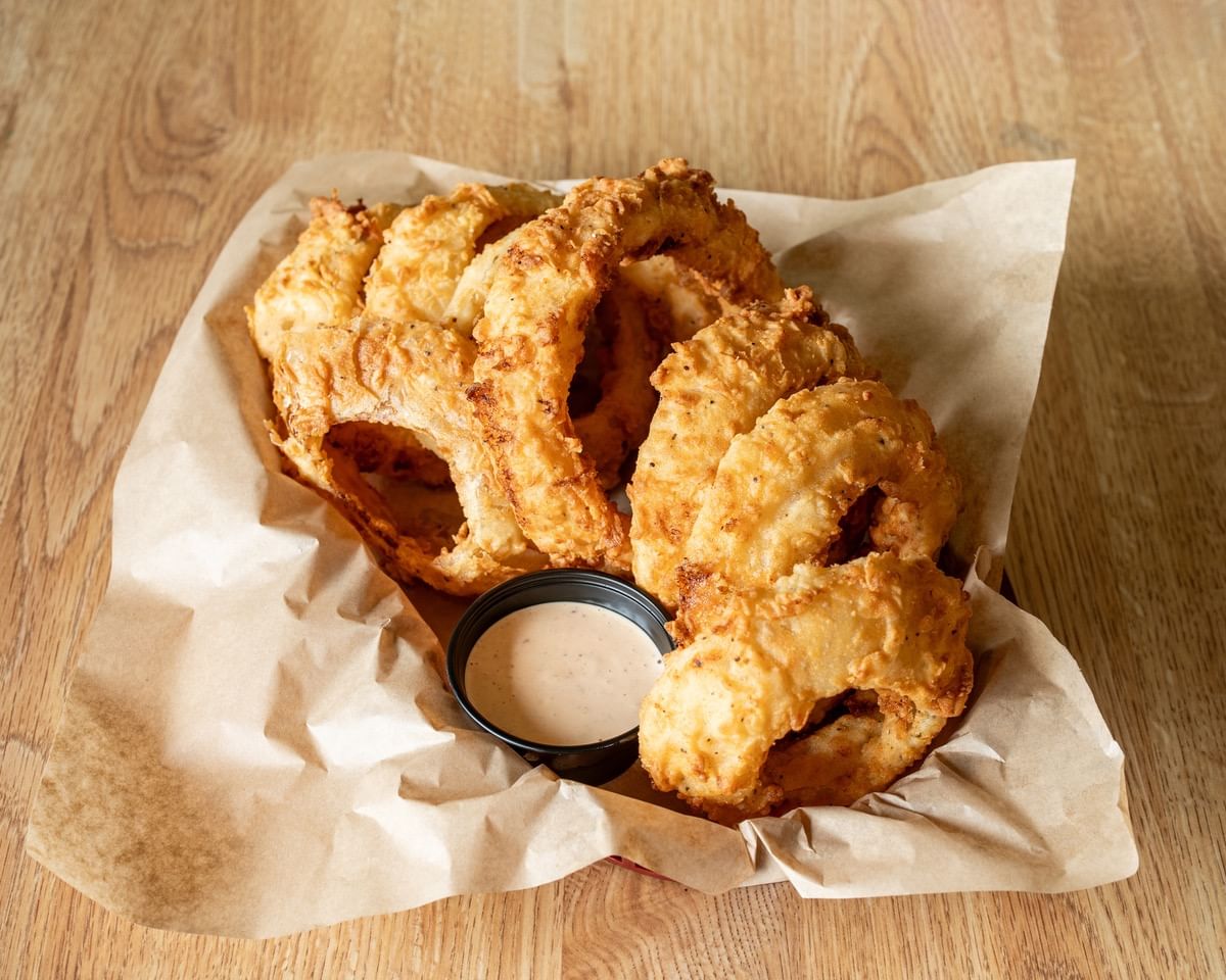 Hand Breaded Onion Rings