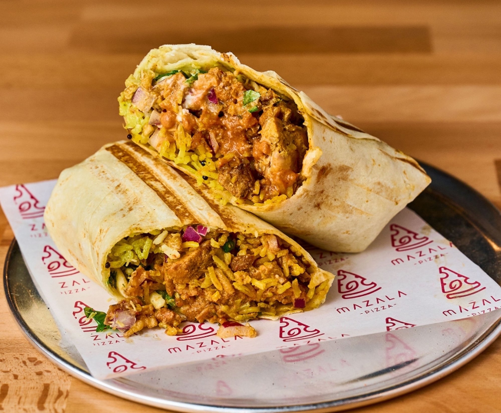 Butter Mazala Burrito