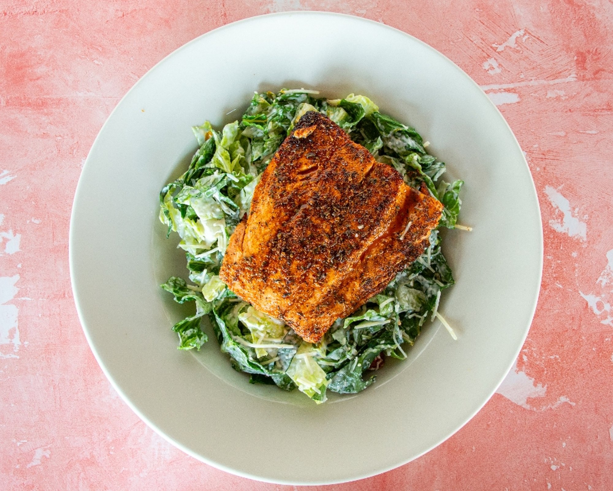 Blackened Salmon Caesar
