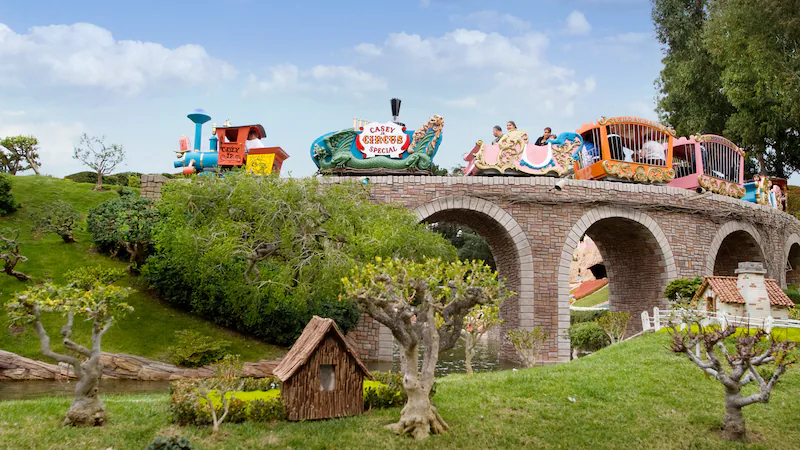 Casey Jr. Circus Train Logo