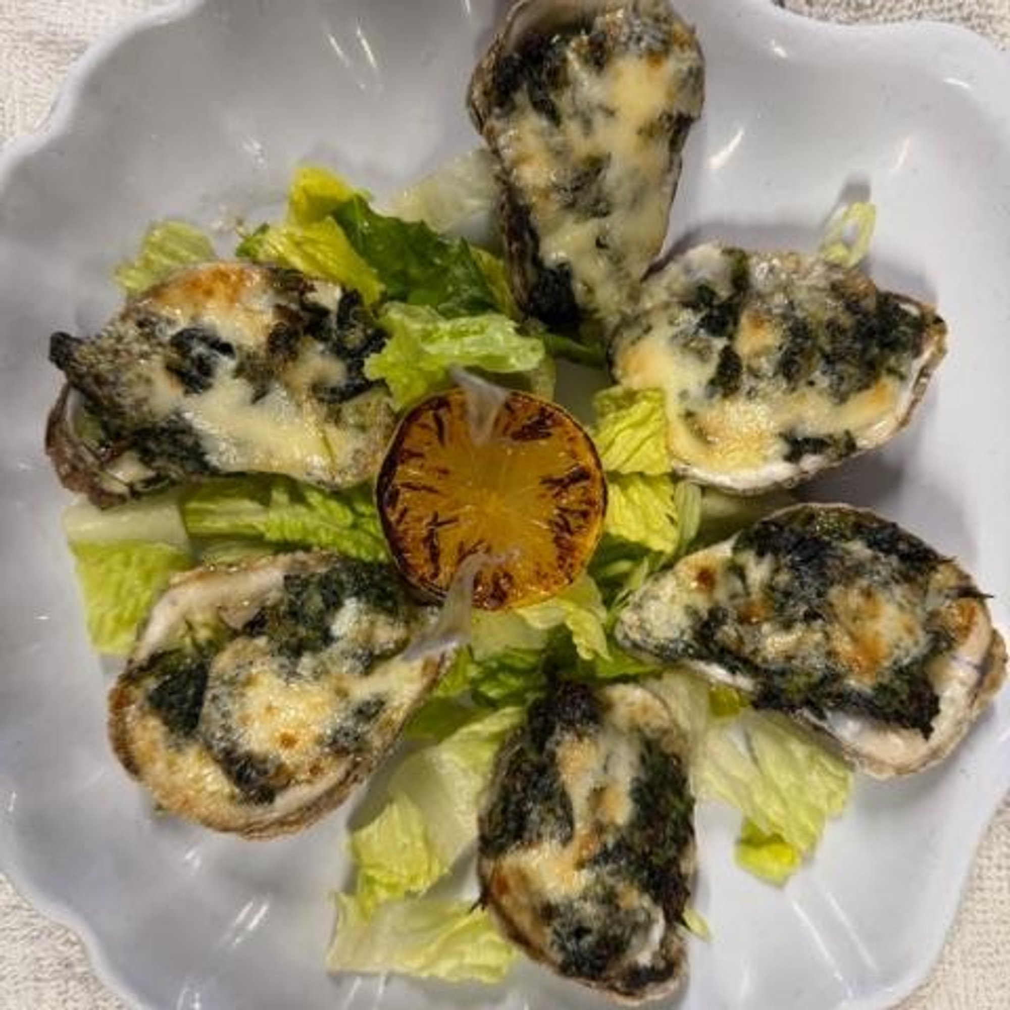 Oysters Rockefeller