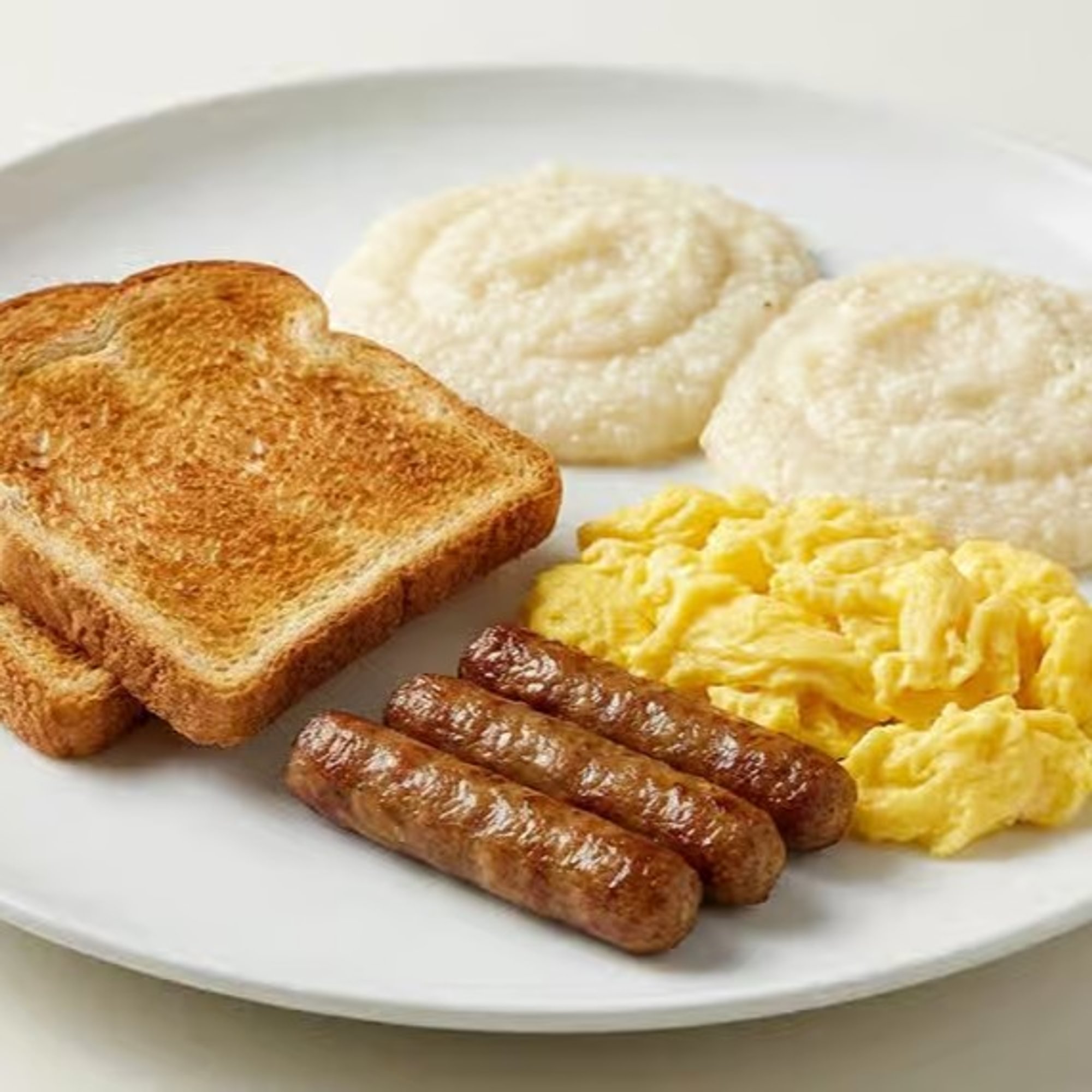 Egg Plate with Meat