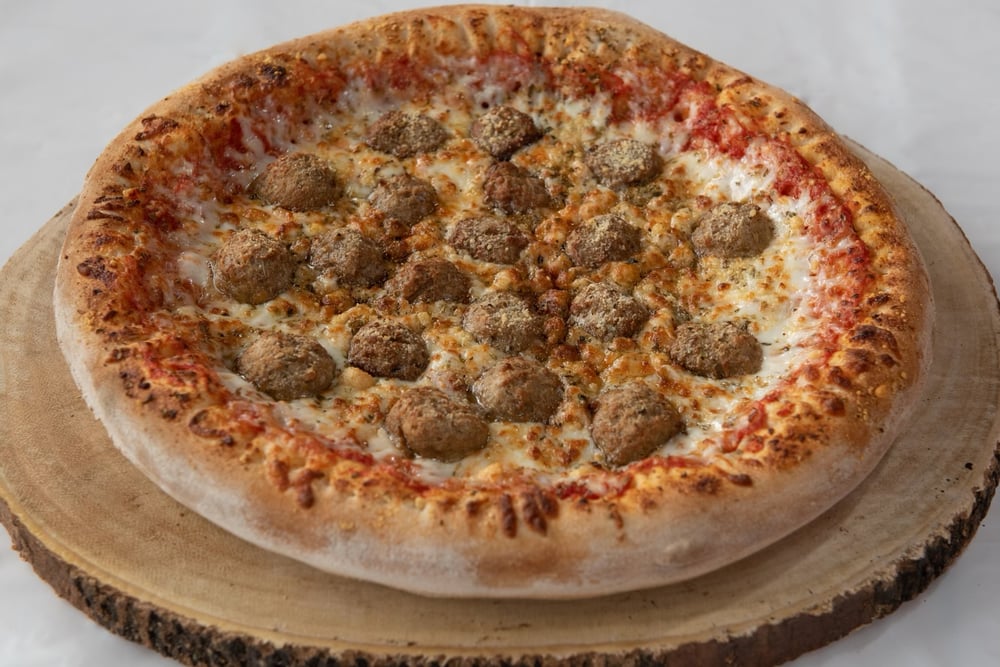Meatball Feast Gourmet Pizza