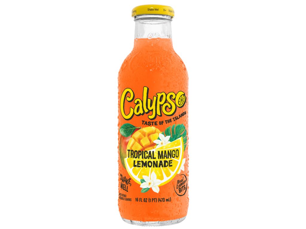 Calypso Tropical Mango Lemonade 16 oz bot