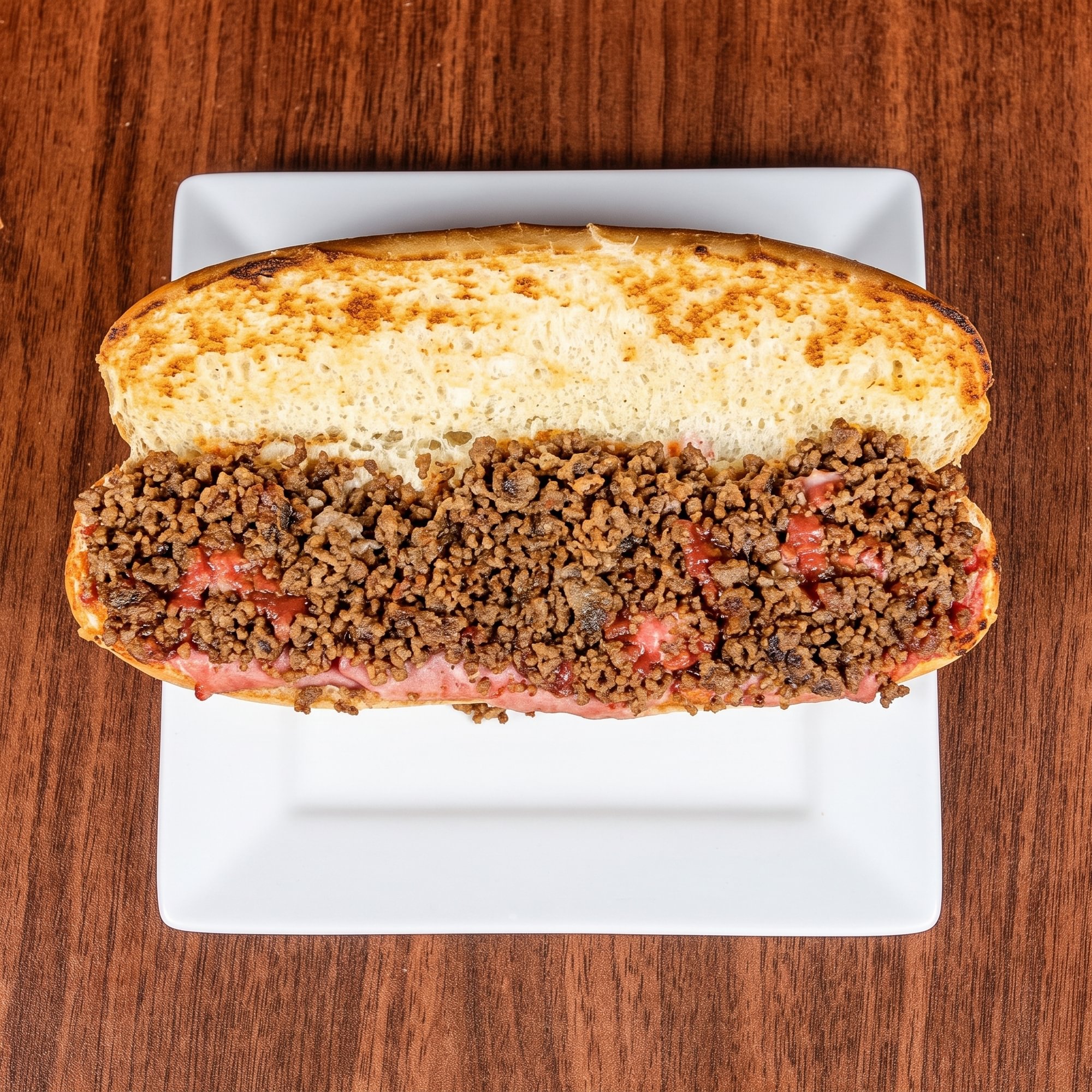 Stromboli Meat Lovers Sandwich