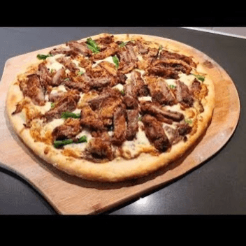 Chicken and Steak Pizza