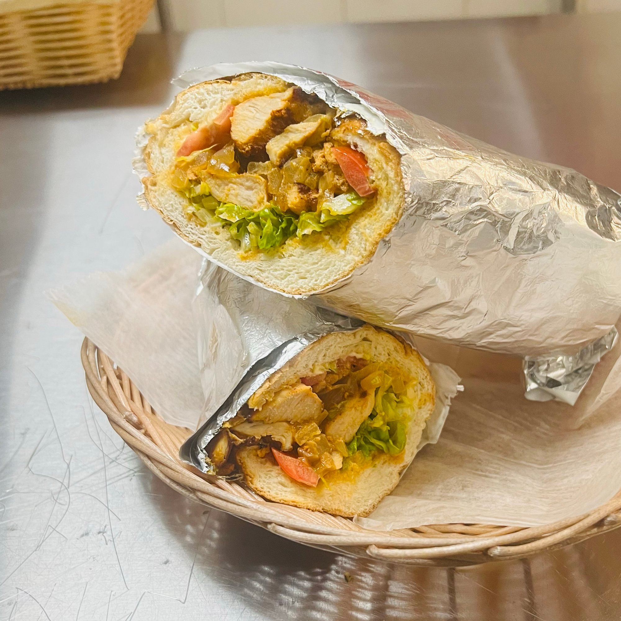 Chicken ceaser wrap