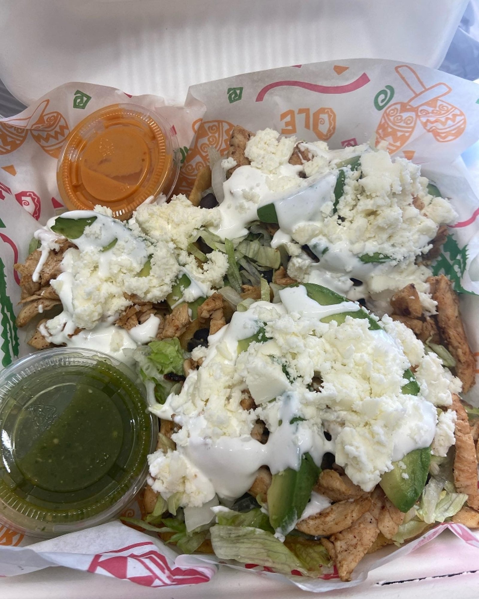 Chicken Sopes