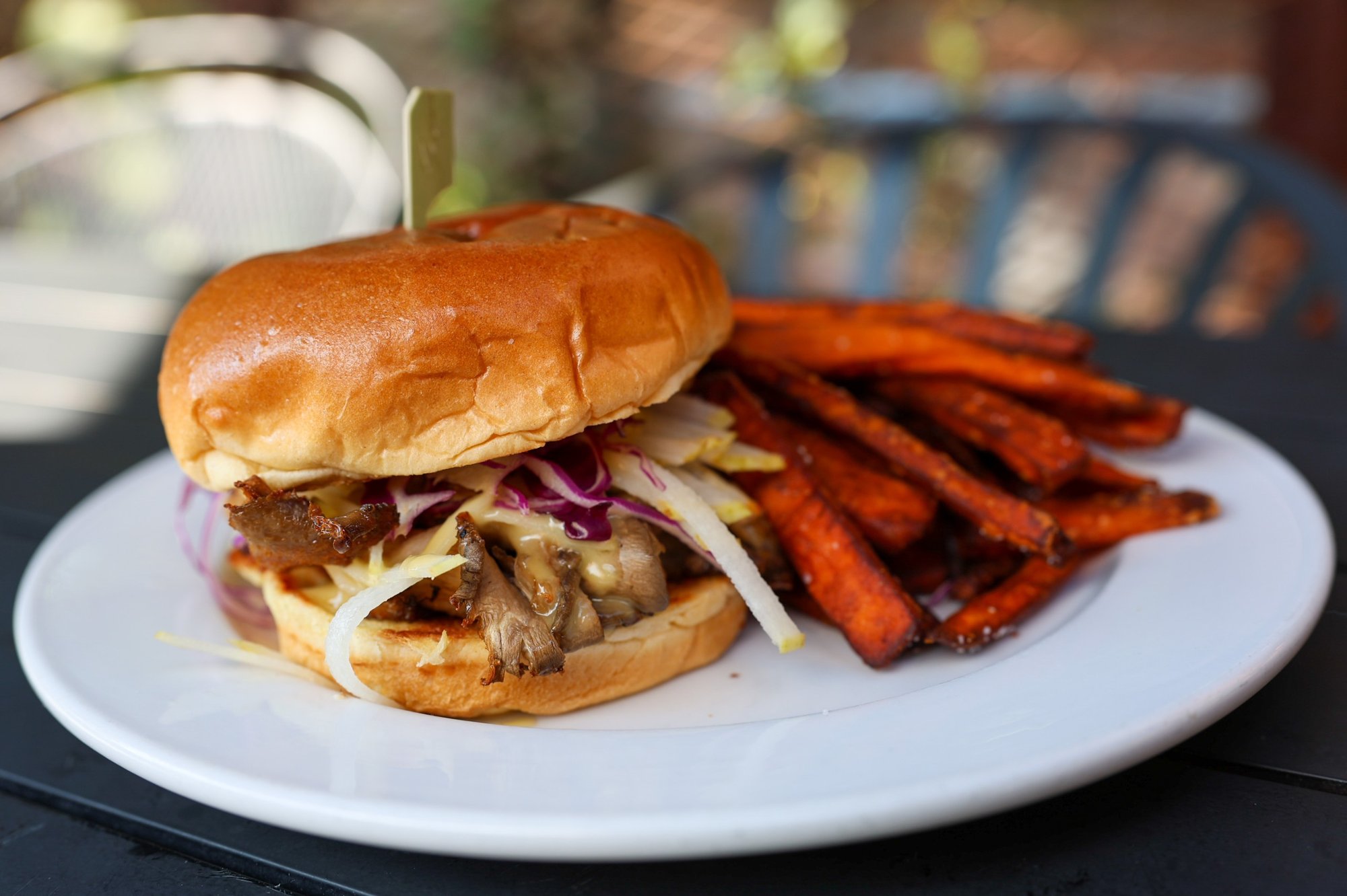 Oyster Mushroom Melt