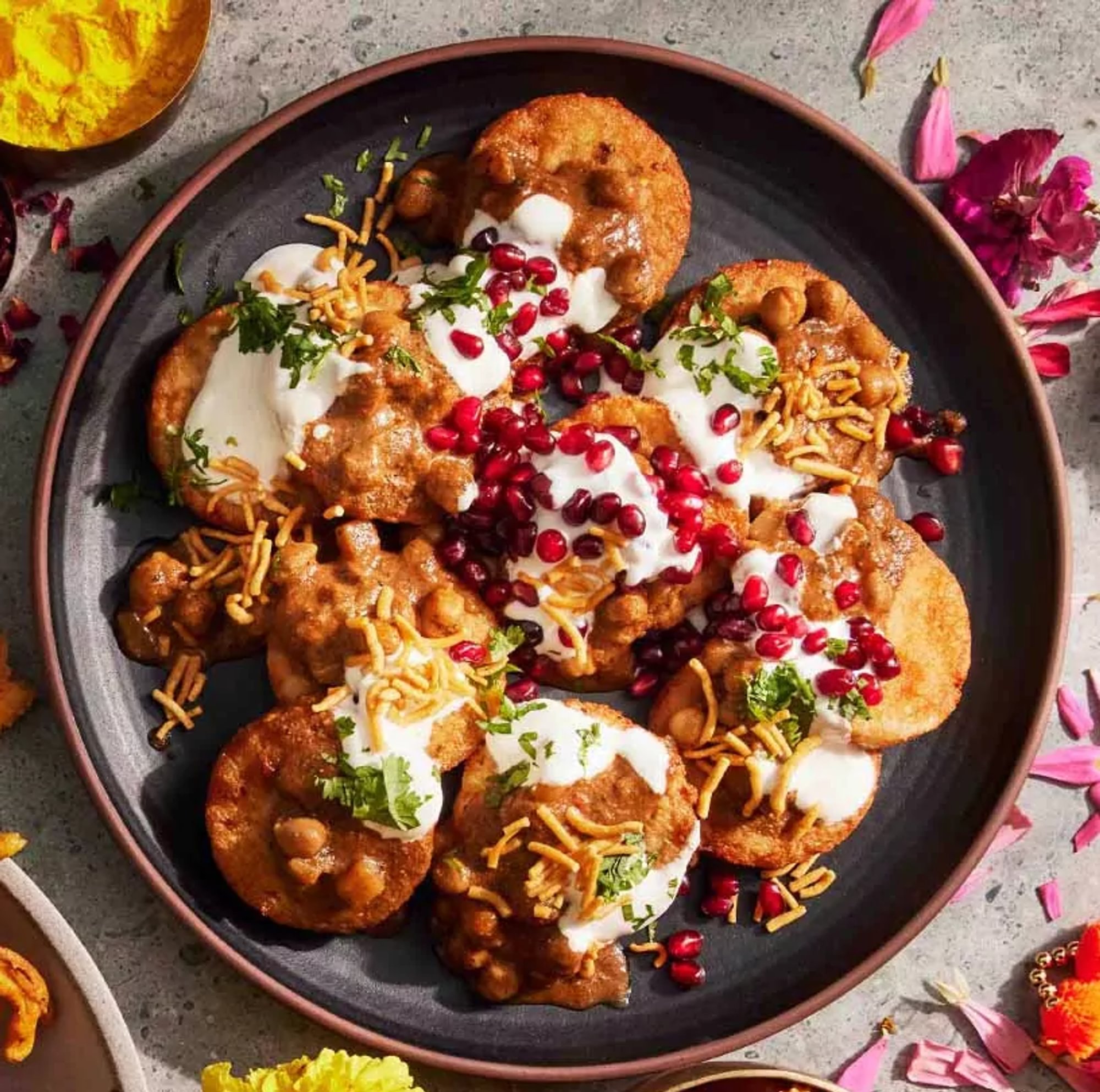 Aloo Tikki Chaat