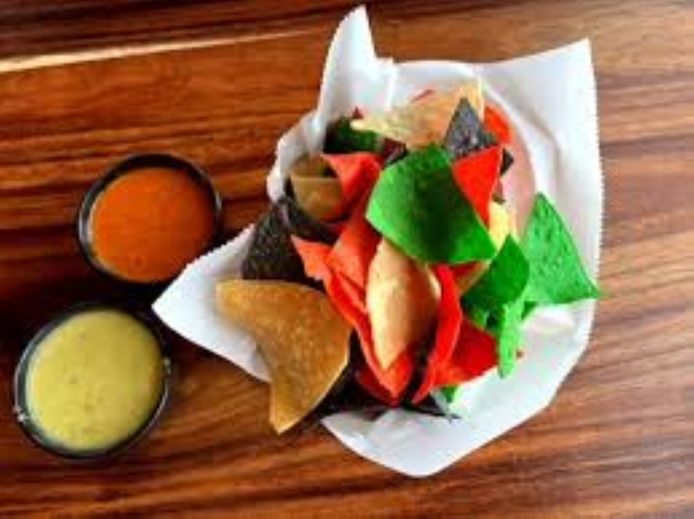 Tri Colored Nacho Chips