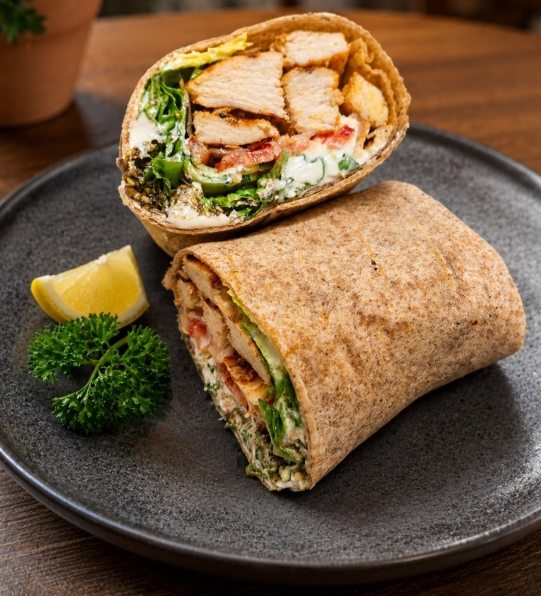 Grilled Chicken Za’atar Wrap (Limited Time Only)