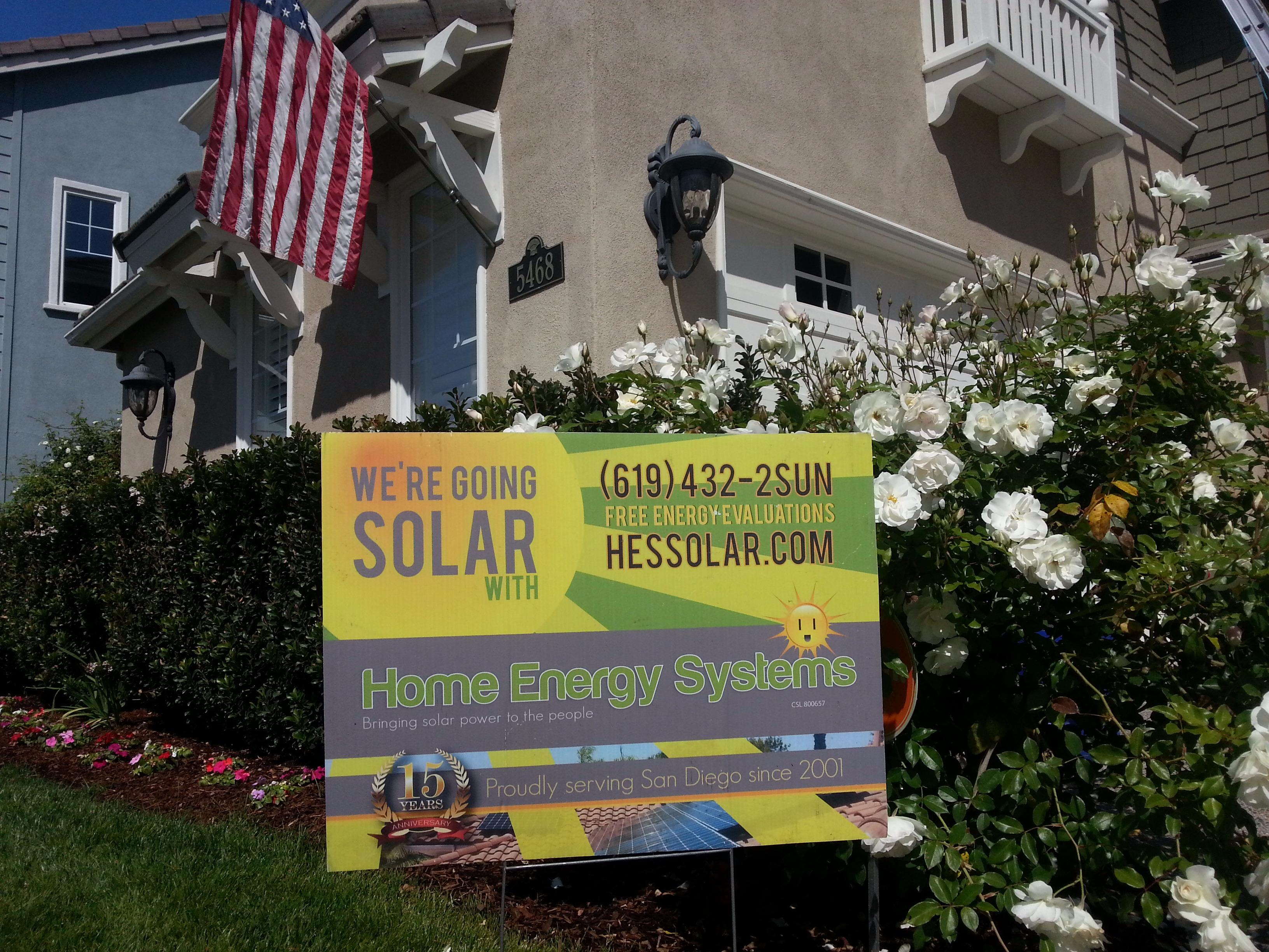 Home Energy Systems - HES Solar Photo