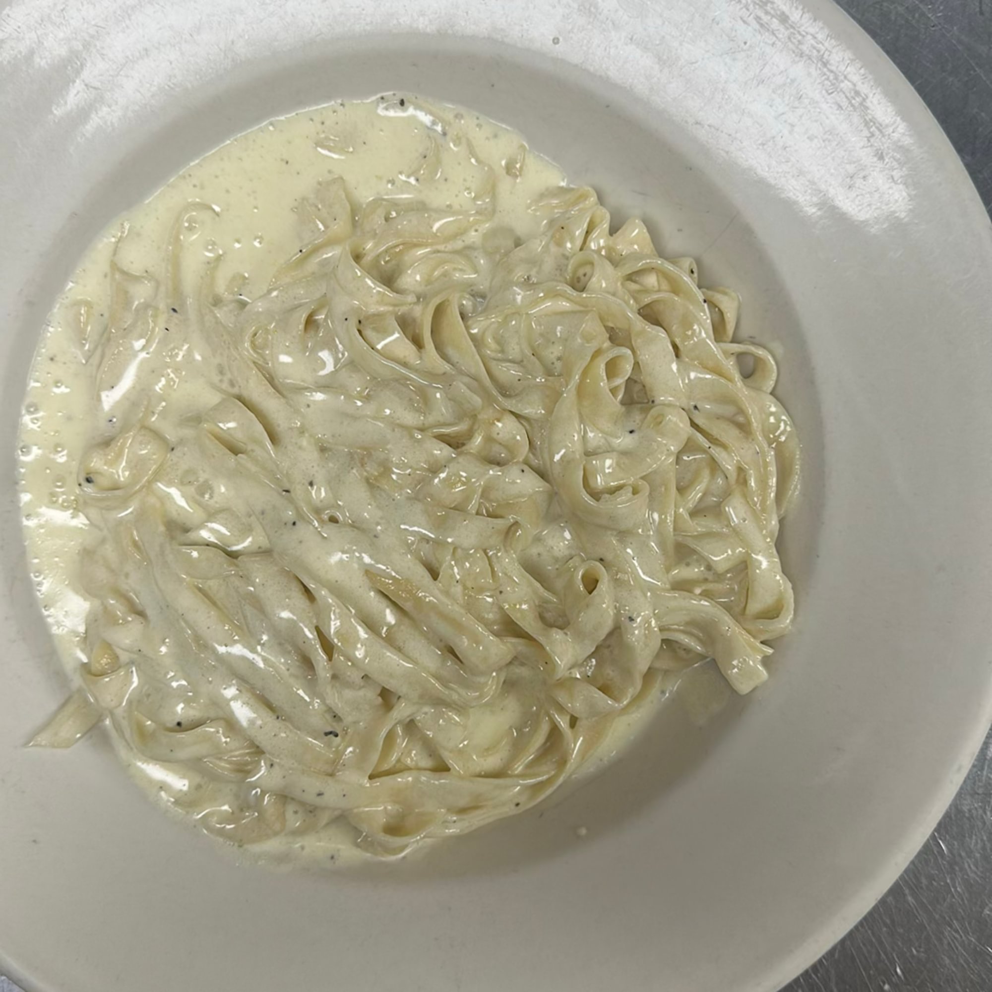 Homemade Fettuccine Alfredo