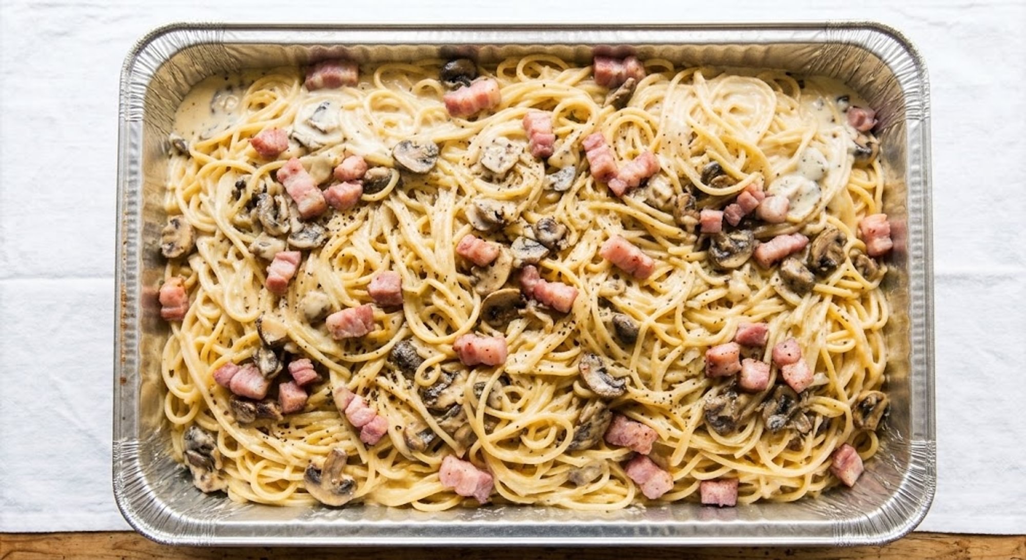 Carbonara Tray (12-15 servings)