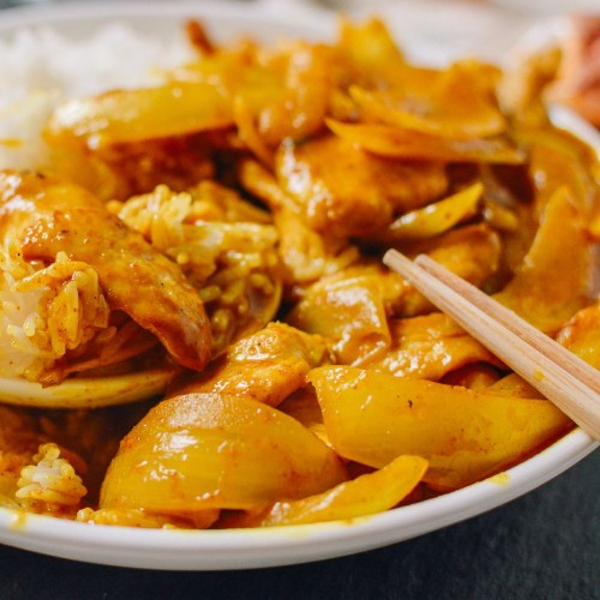 Chicken with Peanut Sauce