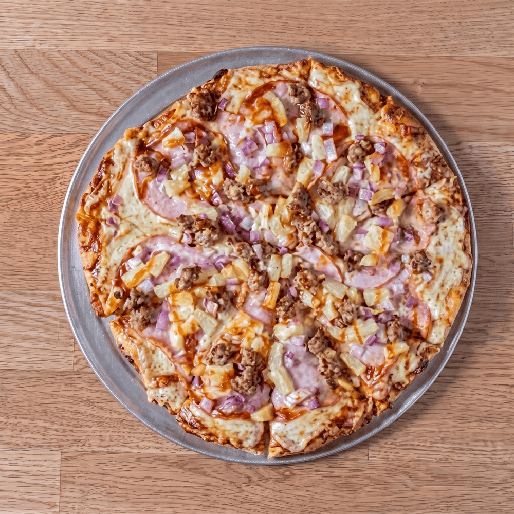 Hawaiian BBQ Pizza