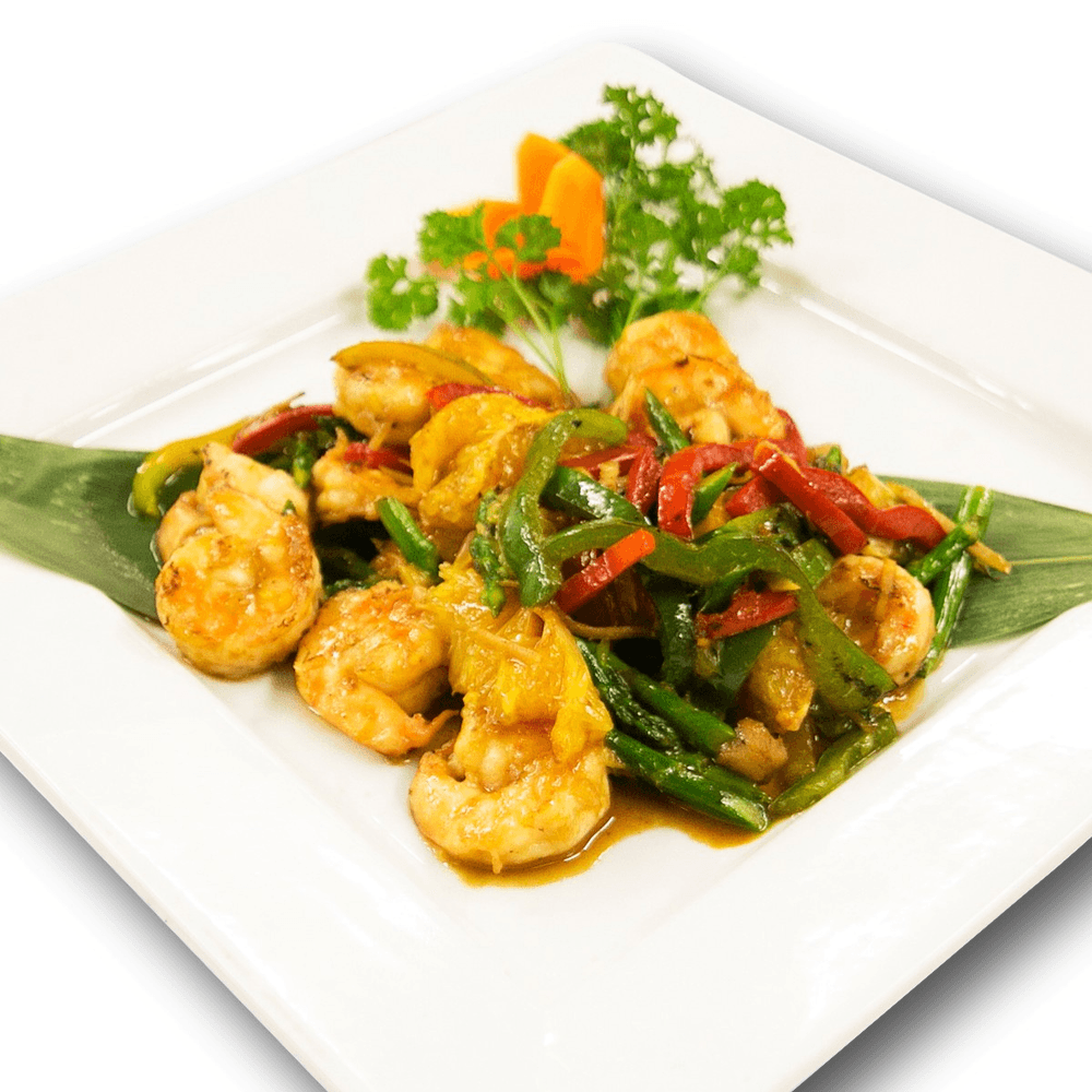 Orange Shrimp Lunch