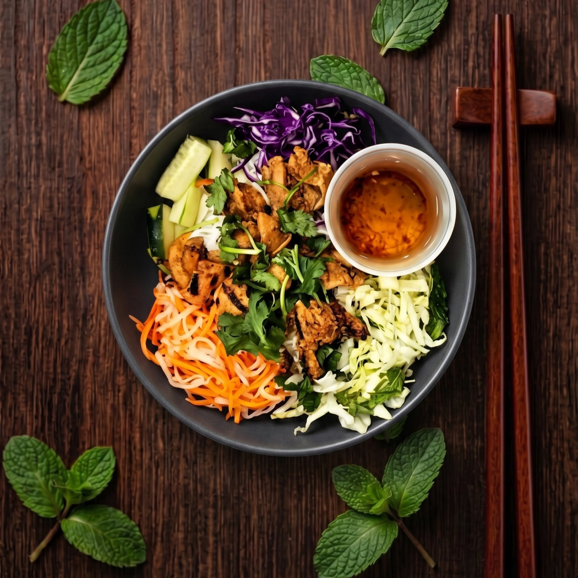 Honey Chicken Rice/Vermicelli
