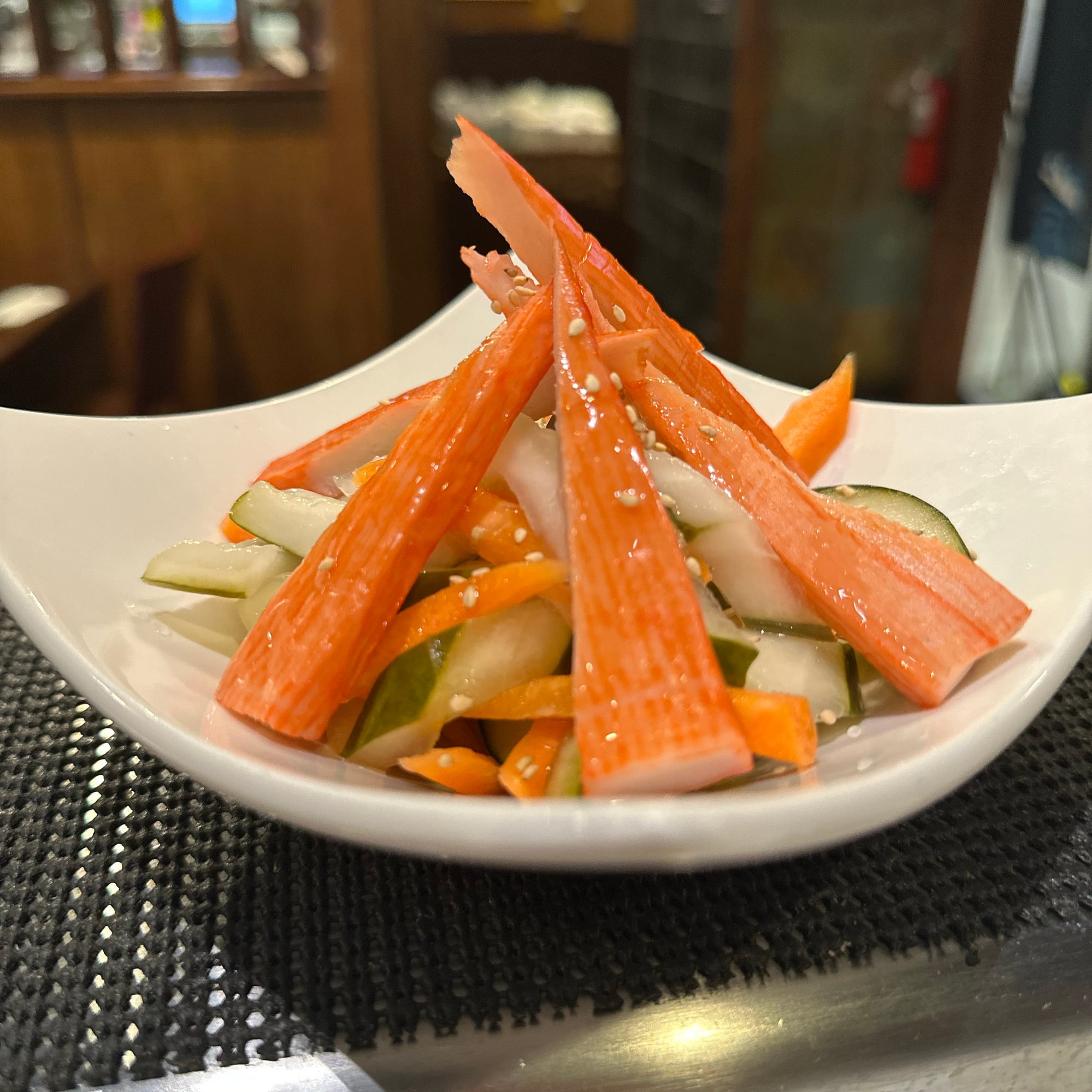 Crab Sunomono