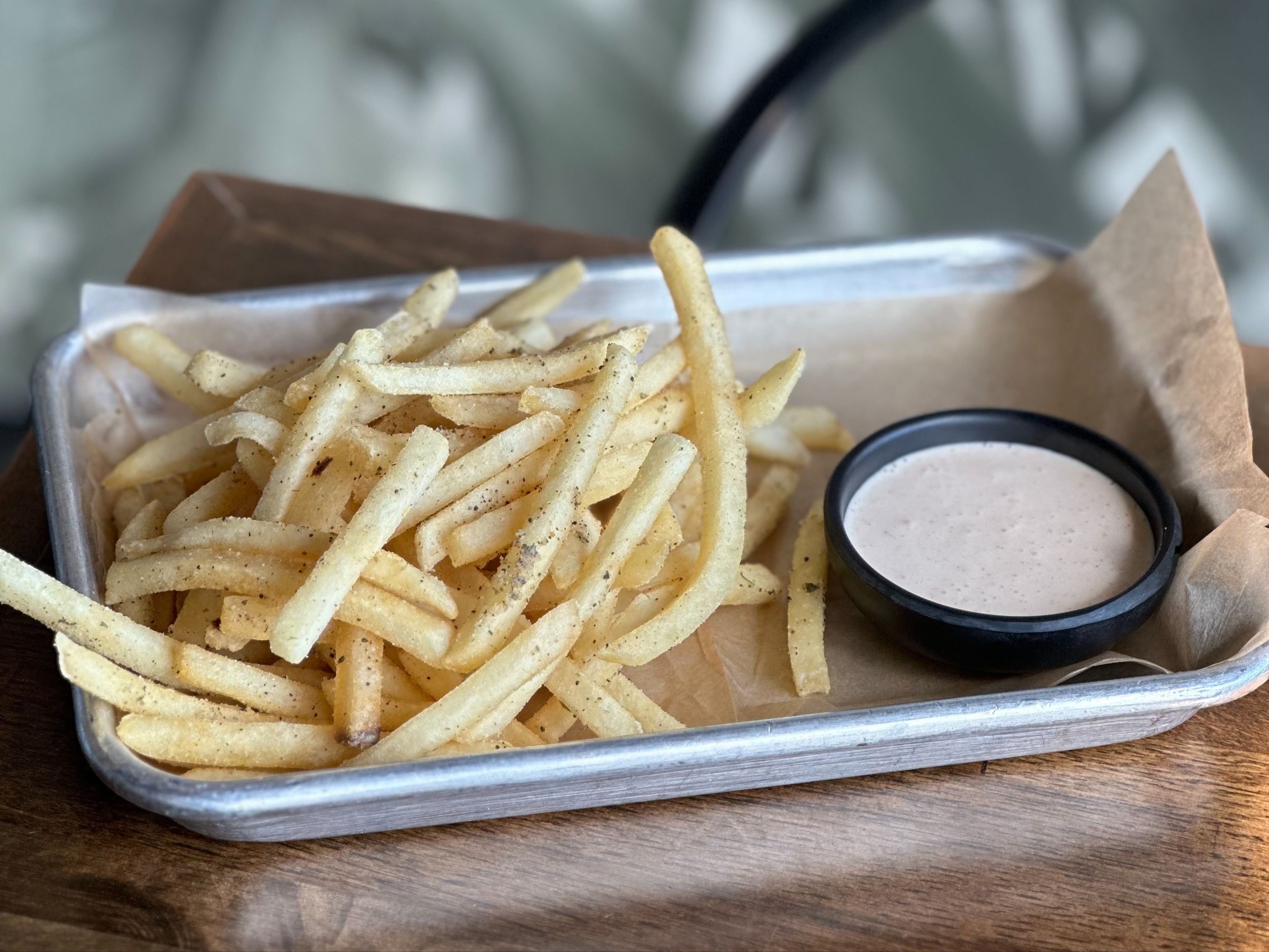Garlic Truffle Parmesan Crispy Fries
