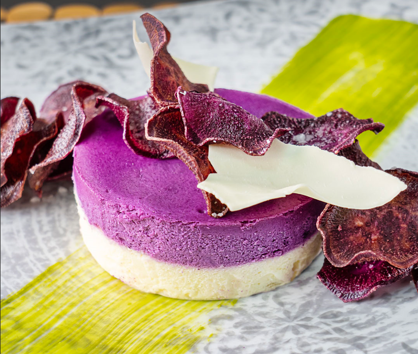 Ube Cheesecake