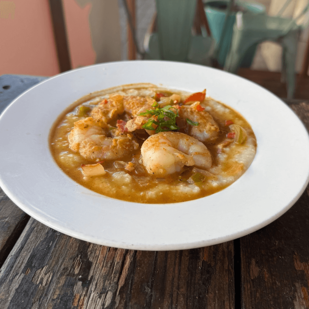 Shrimp & Grits Island Style