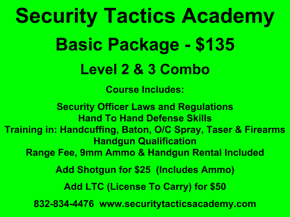 Security Tactics Academy Photo