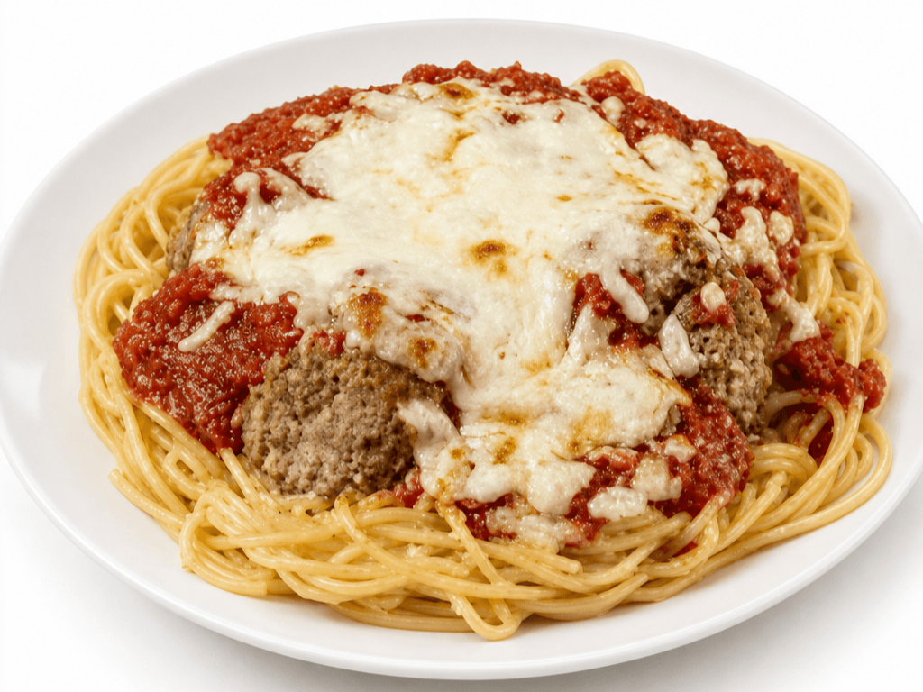 Spaghetti w/ Meatballs