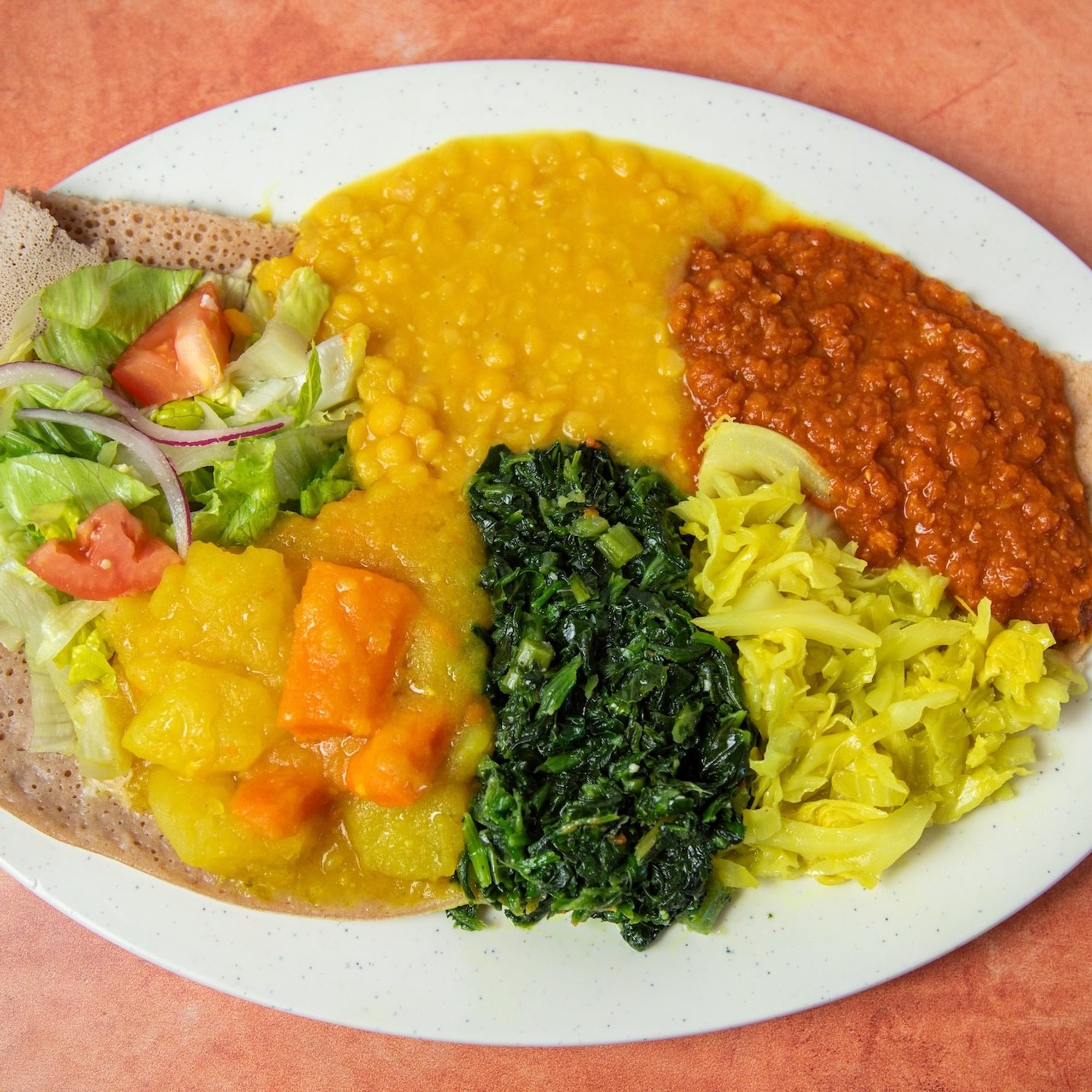 24. Queen Sheba Signature Vegetarian Combo Lunch