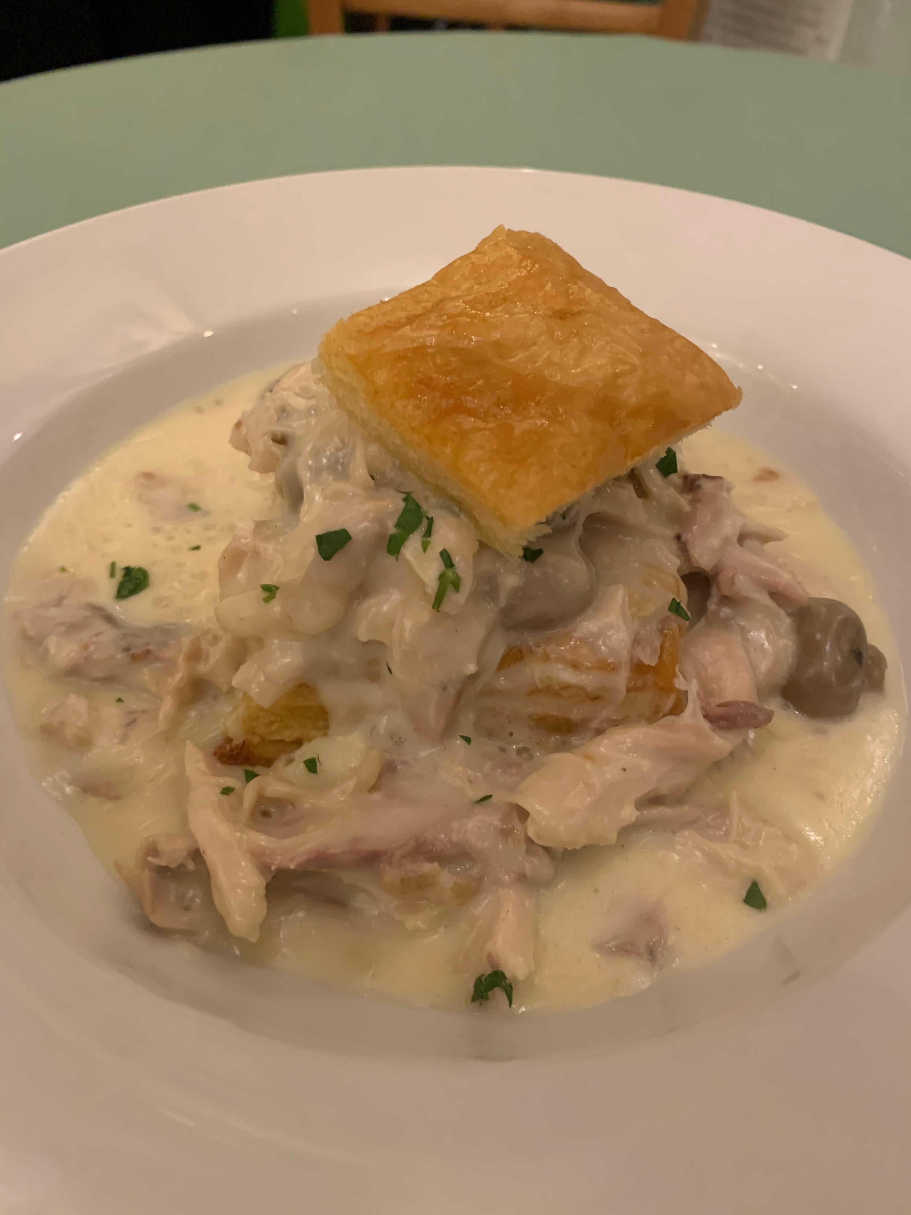 Our NOW Famous Chicken "Vol au Vent"