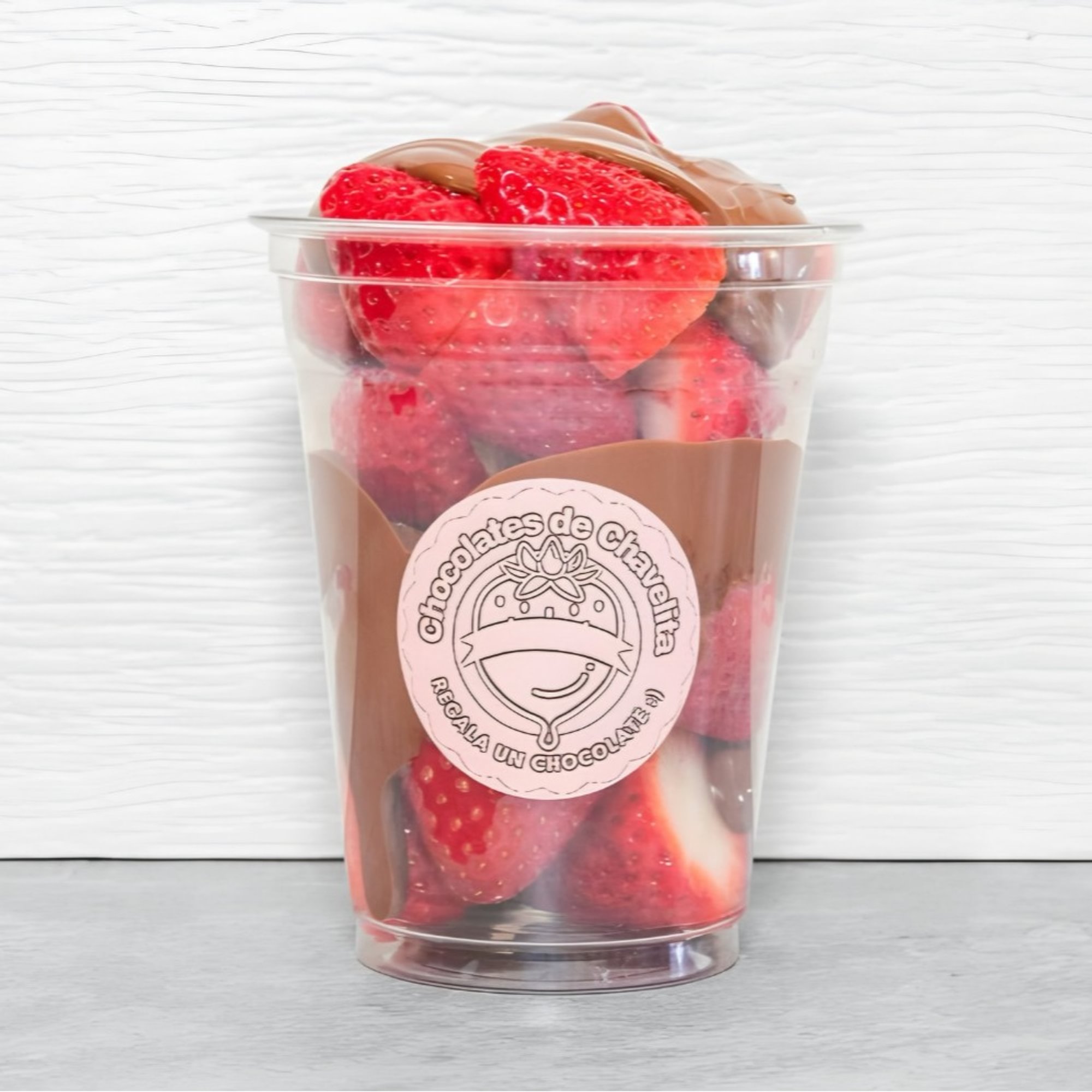 Chocolate Covered Strawberries Cup